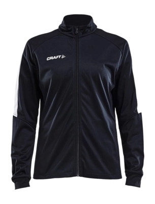 Trainingsjack Craft Women Progress Jacket Black/White Regular Fit