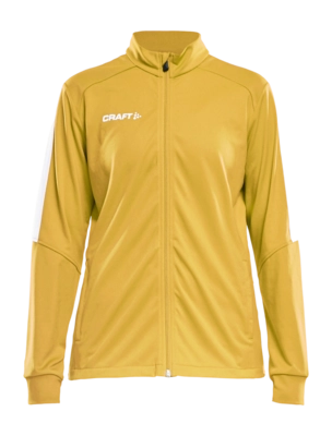 Trainingsjack Craft Women Progress Jacket Yellow/Black Regular Fit