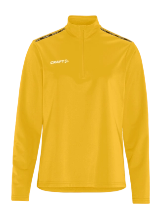 Trainingsjack Craft Women Squad Go Half Zip Sweden Yellow