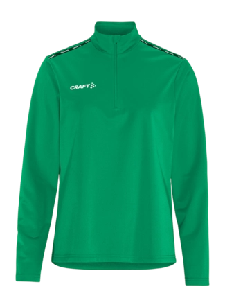 Trainingsjack Craft Women Squad Go Half Zip Team Green