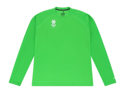 Trainingsshirt Osaka Unisex Keeper Tee Long Sleeves Fluo Green Regular Fit