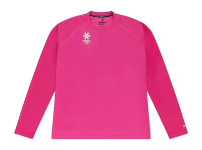 Trainingsshirt Osaka Unisex Keeper Tee Long Sleeves Fluo Pink Regular Fit