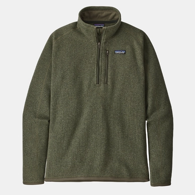 Trui Patagonia Mens Better Sweater 1/4 Zip Industrial Green 2019