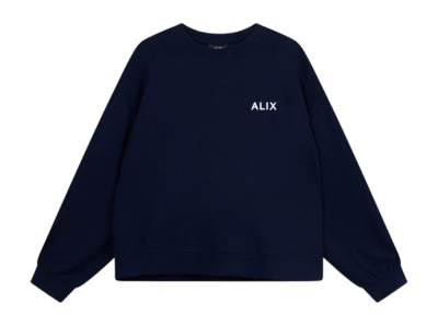 Trui Alix The Label Women Scuba Sweater Navy