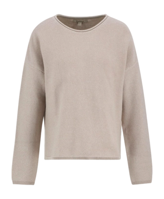 Trui Barbour Women Marine Knitted Jumper Light Sand