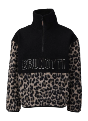 Trui Brunotti Girls Chiny Print Fleece Wild thing Fungi Regular Fit