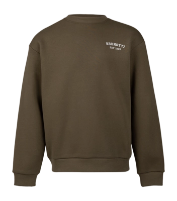 Trui Brunotti Men Benaldor Sweater Dusky Green Relaxed Fit