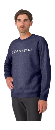 Trui Castelli Men Logo Belgian Blue