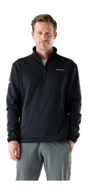 Trui Cortazu Men AR Fleece Half Zip 10M Black Regular Fit