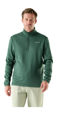 Trui Cortazu Men AR Fleece Half Zip 10M Dark Green Regular fit