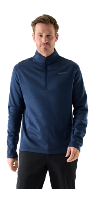 Trui Cortazu Men AR Second Layer Fleece Half-Zip 10M Dark Blue Regular Fit