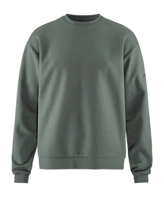 Trui Craft Men Adv Join RN Sweatshirt Leaf Relaxed Fit