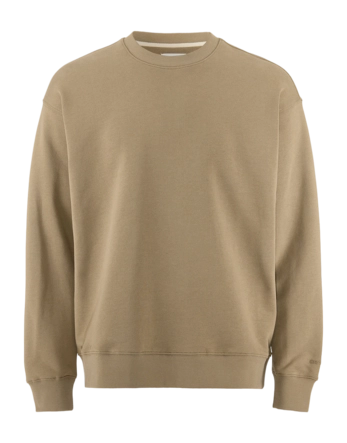Trui Craft Men Frequent Taupe Relaxed Fit