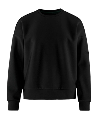 Trui Craft Women Adv Join RN Sweatshirt Black Relaxte pasvorm