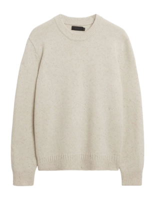 Trui Elvine Men Olle Offwhite