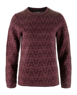 Trui Fjällräven Women Snow Round Neck Sweater Port