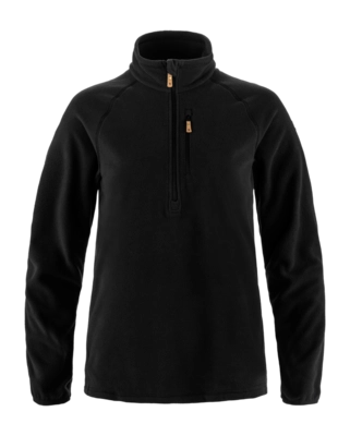 Trui Fjällräven Women Övik Lite Fleece Half Zip Black