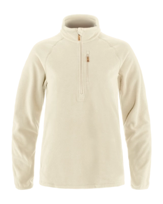 Trui Fjällräven Women Övik Lite Fleece Half Zip Chalk White