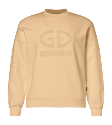 Trui Goldbergh Women Alessandra Crew Neck Sweater Caramel