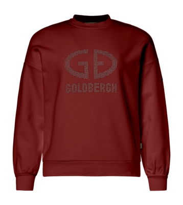 Trui Goldbergh Women Alessandra Crew Neck Sweater Vino Rosso