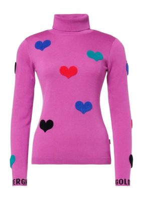 Trui Goldbergh Women Bacio LS Knit Sweater Violet