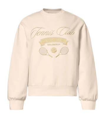 Trui Goldbergh Women Brunie Champagne Losvallende pasvorm