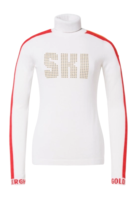 Trui Goldbergh Women Lucia LS Knit Sweater White