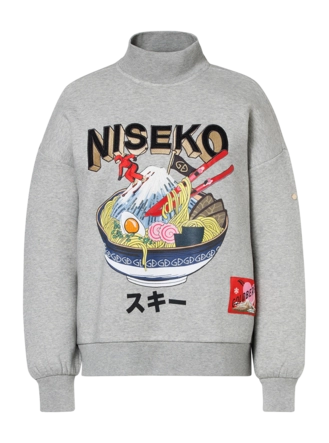 Trui Goldbergh Women Ramen Grey Melange Loose fit