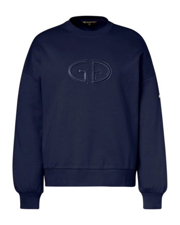 Trui Goldbergh Women Tova Crew Neck French Blue Losse pasvorm