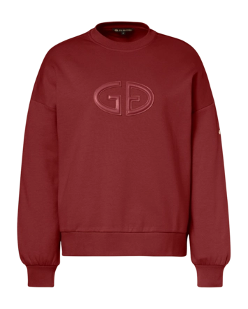 Trui Goldbergh Women Tova Crew Neck Vino Rosso Loose fit