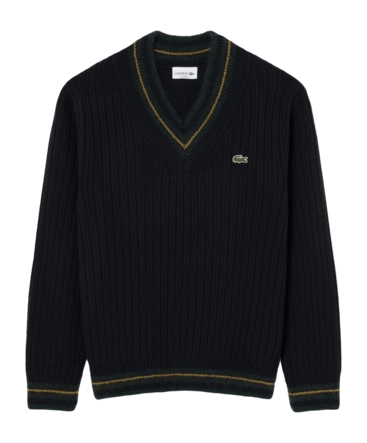 Trui Lacoste Men AH8576 Dark Navy Blue/Sinople Ho