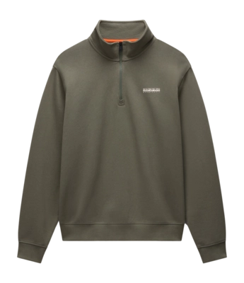 Trui Napapijri Men B-Small Box Half Zip Tea Leaf