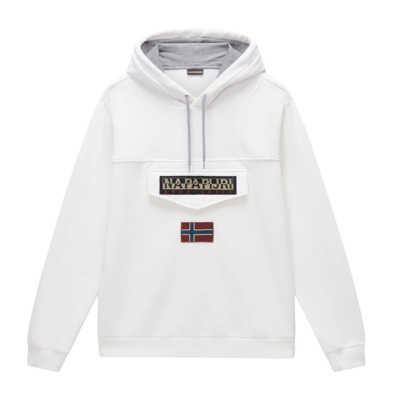Trui Napapijri Men Burgee Winter 4 White Heron