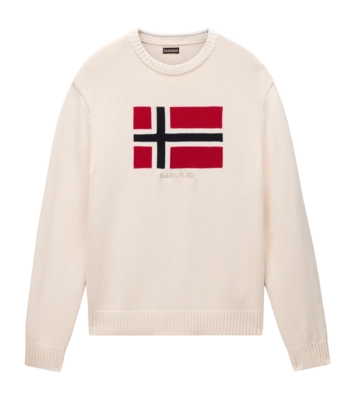 Trui Napapijri Men D-Mura Crew Beige Dimity