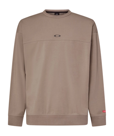 Trui Oakley Men New Retro Fleece L/S Crew 1.0 Bark – Regular fit