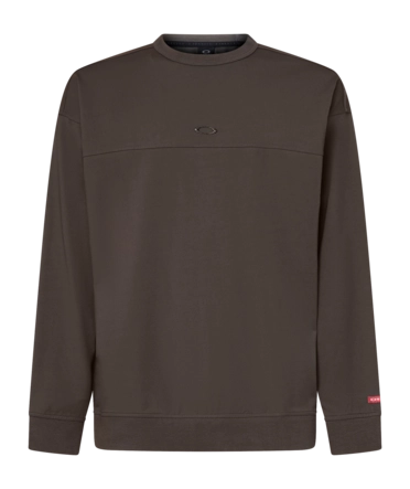 Trui Oakley Men New Retro Fleece L/S Crew 1.0 Shadow/Black Regular Fit