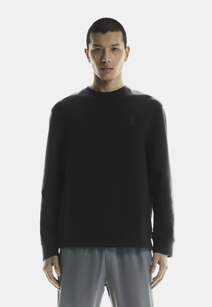 Trui On Running Men Focus Tech Crew Black