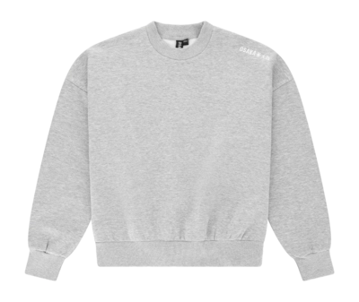Trui Osaka Men Boxy Heather Grey 320 GSM