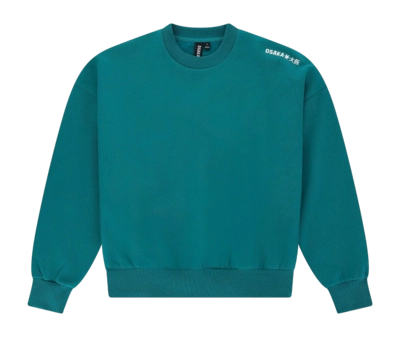 Trui Osaka Men Boxy Transformative Teal Boxy fit