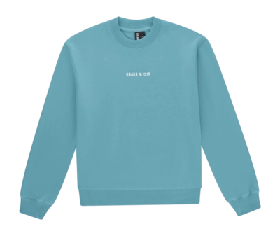 Trui Osaka Unisex Signature Carolina Blue Sweater Relaxed Fit