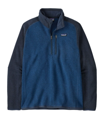Trui Patagonia Men Better Sweater 1/4 Zip Clement Blue