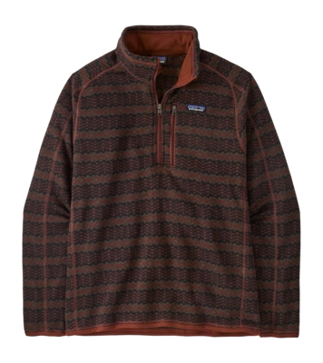 Trui Patagonia Men Better Sweater 1/4 Zip Woven Together: Dried Vanilla