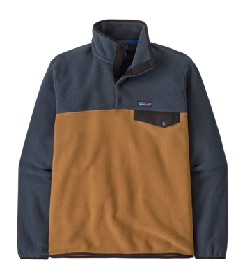 Trui Patagonia Men LW Synch Snap-T P/O Deer Brown