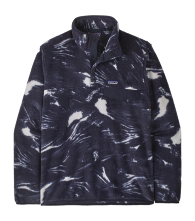 Trui Patagonia Men LW Synch Snap-T P/O Polar Breeze: Sunken Blue Regular Fit