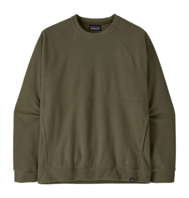 Trui Patagonia Men Micro D Crewneck Basin Green