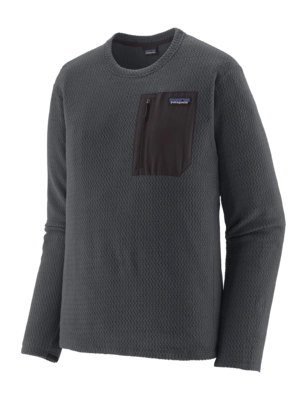 Trui Patagonia Men R1 Air Crew Smolder Blue