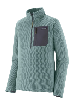 Trui Patagonia Men R1 Air Zip Neck Blue Sage Slim Fit