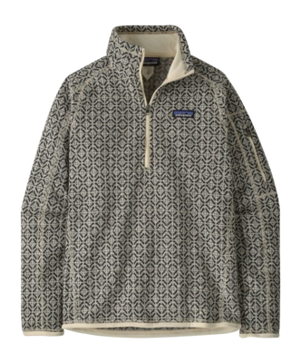 Trui Patagonia Women Better Sweater 1/4 Zip Scales: Natural