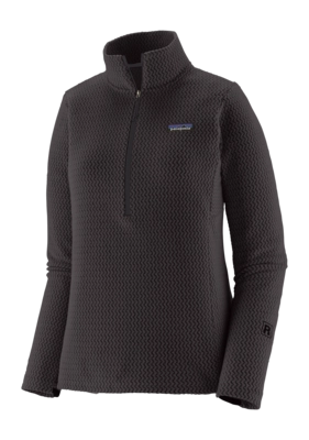 Trui Patagonia Women R1 Air Zip Neck Black 25