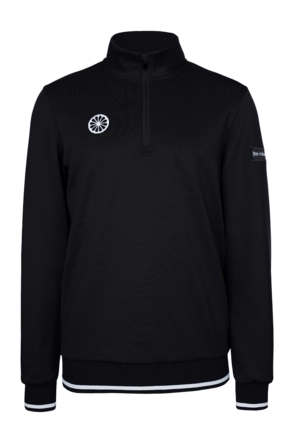 Trui The Indian Maharadja Jongens en Meisjes Kids Club Half Zip Black Slim fit